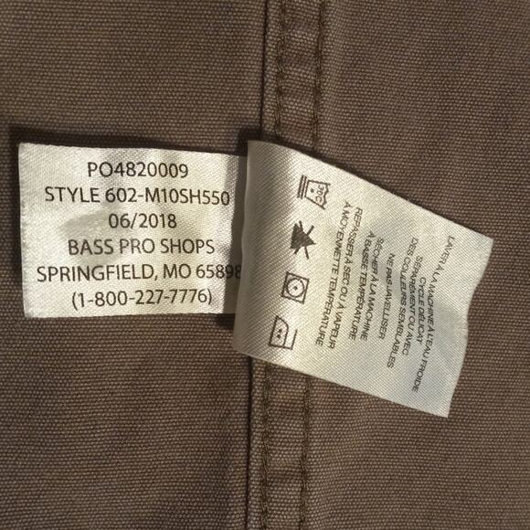 Red Head Mens M Brown Canvas Outdoor Workwear Shirt Jacket Utility Pockets - Picture 4 of 8